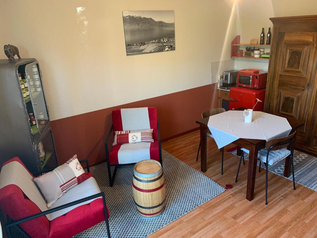 La Gremillette Gourmande Lavaux Daire Rivaz Dış mekan fotoğraf