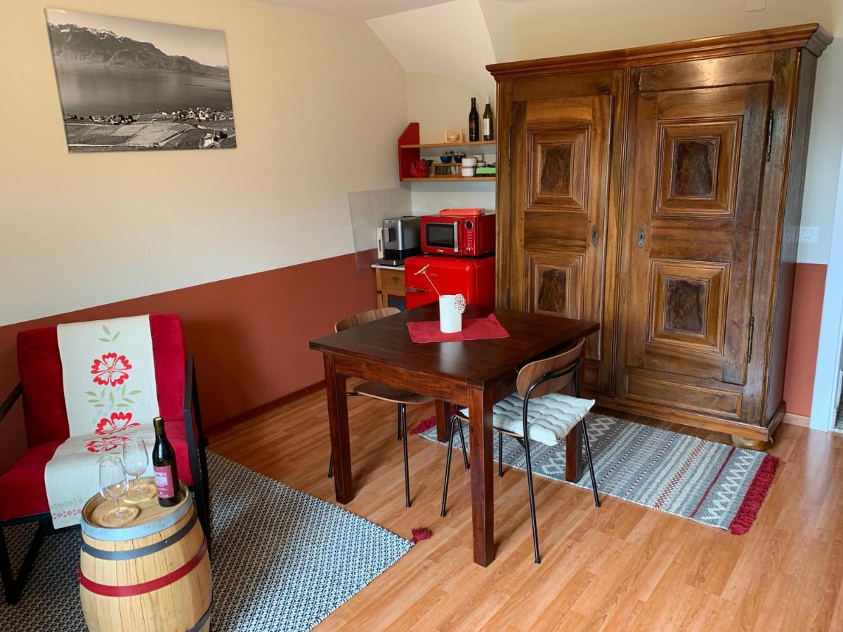 La Gremillette Gourmande Lavaux Daire Rivaz Dış mekan fotoğraf